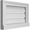 Ekena Millwork Vertical Surface Mount PVC Gable Vent: Functional, w/ 2"W x 2"P Brickmould Sill Frame, 18"W x 12"H GVPVE18X1203SF - alternate 2